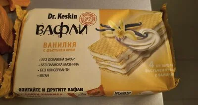 Вафли ванилия