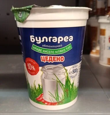 Цедено кисело мляко 10%