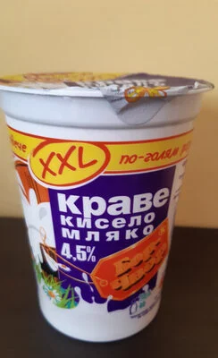 Бор-Чвор Краве кисело мляко 4,5%