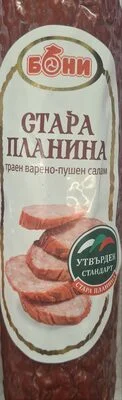 Траен варено-пушен салам Стара планина