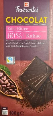 Фин тъмен шоколад с 60% какао