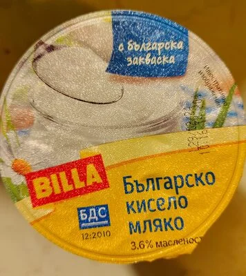 Българско кисело мляко 3.6%