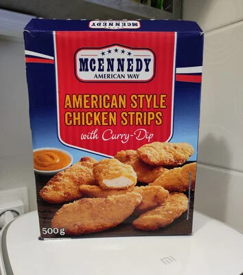 Пилешки ленти American Style с къри сос / American Style Chicken Strips with Curry Dip