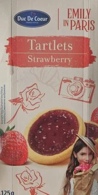 Овални тарталети с масло и ягоди / Oval Butter Strawberry Tartlets