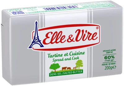 Масло Le Beurre за намазване и готвене с 60% масленост / Le Beurre Spreadable and Cooking Butter 60% Fat