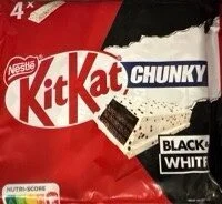 KIITKAT ЧУНКИ ЧЕРНО И БЯЛО (4x42g) / KIITKAT CHUNKY BLACK&WHITE (4x42g)