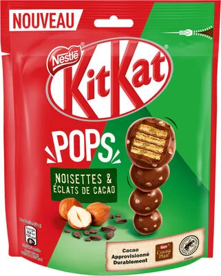 Гофрети с шоколад, лешници и парченца какао / Wafers with chocolate, hazelnuts and cocoa nibs