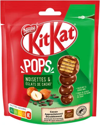 Kitkat попс с лешници и парченца какао / Kitkat Pops Hazelnuts & Cocoa Crumbles