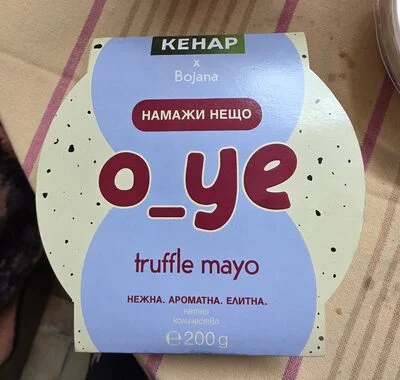 Майонеза O_YE с трюфели / O_YE Truffle Mayo