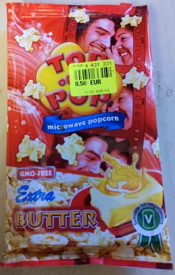 Микровълнова пуканки с допълнително масло / Microwave Popcorn Extra Butter