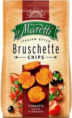Чипс Bruschette с домати, маслини и риган / Bruschette Chips Tomato Olives and Oregano