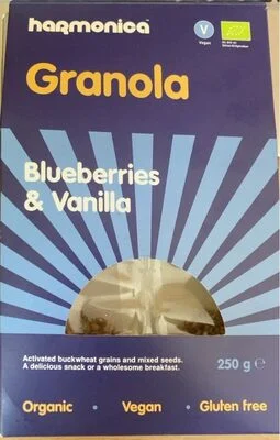 Гранола с боровинки и ванилия / Granola with Blueberries and Vanilla