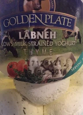 Лабне с мащерка Golden Plate 12X425G / Golden Plate Labneh Thyme 12X425G