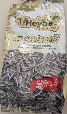 Черни слънчогледови семки с добавена сол / Extra Salted Black Sunflower Seeds
