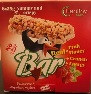 Бар с ягоди и ягодов йогурт / Strawberry & Strawberry Yoghurt Bar
