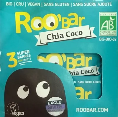 Roo'Bar - Чиа Кокос / Roo'Bar - Chia Coconut