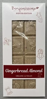 Шоколад с бадеми и джинджифилови бисквити / Gingerbread Almond Chocolate