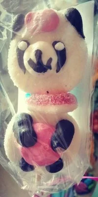 Бонбонена шишче панда / Panda Candy Skewer