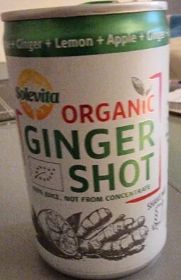 Био джинджифилов шот / Organic Ginger Shot