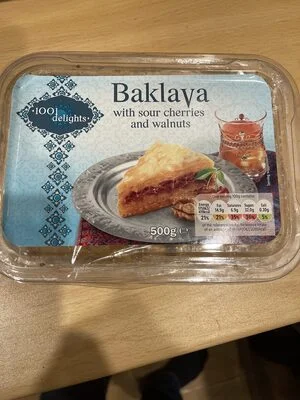 Баклава с кисели череши и орехи / Baklava With Sour Cherries And Walnuts