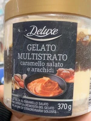 Мултислоен сладолед с карамел и фъстъци / Multilayer Gelato with Salted Caramel and Peanuts