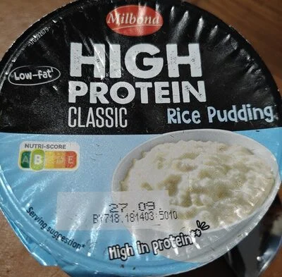 Класически млечен ориз с високо съдържание на протеин / High Protein Rice Pudding - Classic