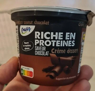 Десертен крем с вкус на шоколад, богат на протеин / Chocolate Flavor Dessert Cream Rich in Protein