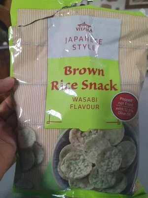 Снакс от кафяв ориз с васаби / Wasabi Brown Rice Snack