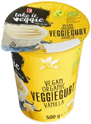Органичен соев йогурт с ванилия K-take it veggie 500g / K-take it veggie Organic Soygurt Vanilla 500g