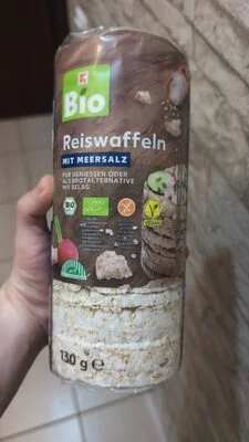 Био оризови вафли със сол от морето / Bio rice wafers with sea salt