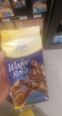 Вафлени рулца с какаова крем / Waffer roll with cocoa cream