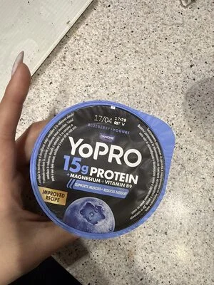 Йогурт YoPro с боровинки / YoPro Blueberry yogurt