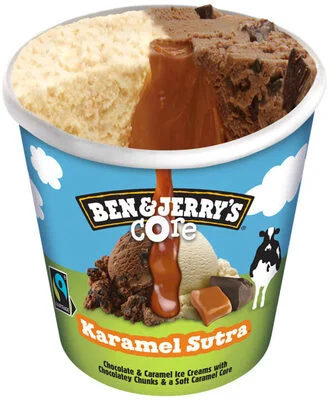 Ben&Jerry's Карамел Сутра Коре 465ml / Ben&Jerry's Karamel Sutra Core 465ml