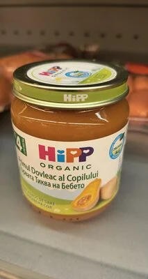 Hipp тиква на Бебето
