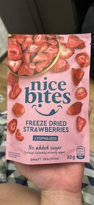 Ледено изсушени ягоди / Freeze Dried Strawberries - nice bites