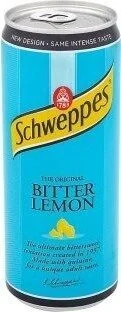 Schweppes Bitter Lemon 330 мл, кен - Schweppes