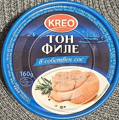 Риба тон в собствен сос - Kreo