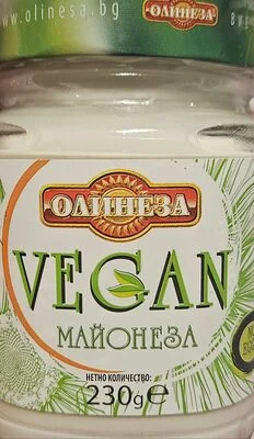 ОЛИНЕЗА Майонеза веган 230г - ОЛИНЕЗА