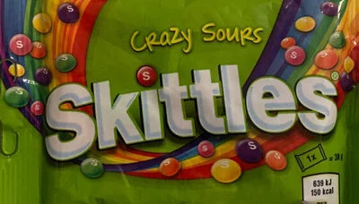 Бонбони Skittles Crazy Sours 38гр.