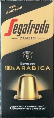 Кафе 100% Арабика, алуминиеви капсули (интензивност 9) / Café 100% Arabica, aluminium capsules (intensity 9) - Segafredo