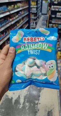 Дъгови усукани бонбони Bebeto