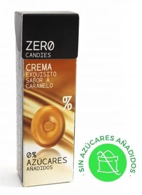 Бонбони Zero без захар с вкус на карамел 32g - Zerø Candies