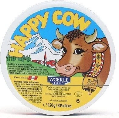 Happy Cow Порционно сирене