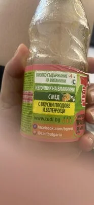 Нектар от моркови и плодове (ябълка и праскова) с мед - Tedi
