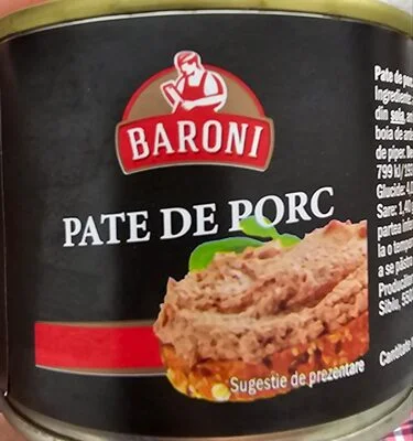 Пастет от свинско месо - Baroni