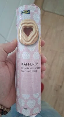 Бисквити KAFFEREP с пълнеж с вкус на малина - IKEA