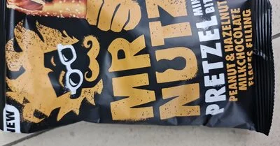 Солети Mr Nutz с пълнеж шоколад 120 гр пакет