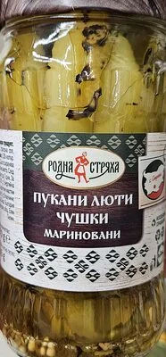Пукани люти мариновани чушки - Родна стряха