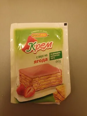 Крем с вкус на ягода - Радиком