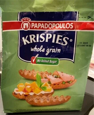 KRISPIES пълнозърнести сухари